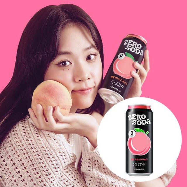 BIBI has been selected as the brand model for CLOOP Zero Soda - PTKOREA