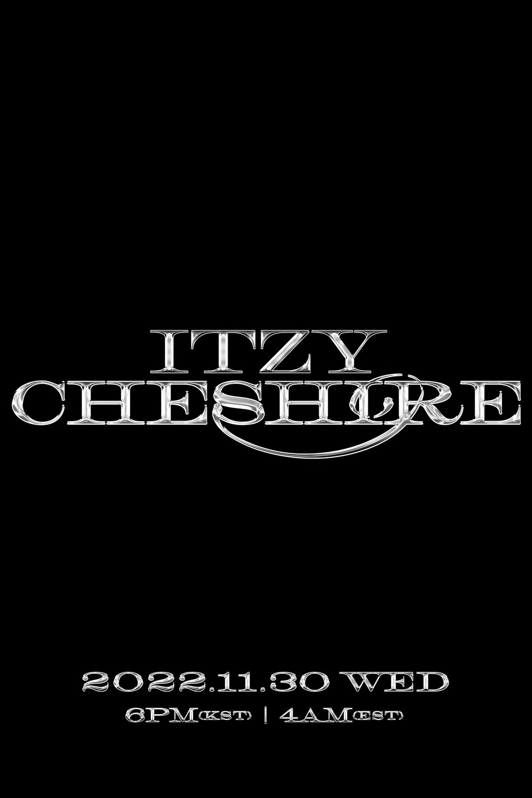 ITZY - CHESHIRE (Comeback Teaser Poster + New Logo / Banner + Schedule