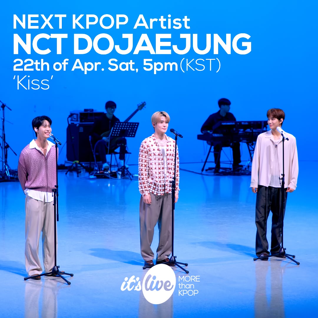 NCT DOJAEJUNG (Doyoung, Jaehyun, Jungwoo) Kiss (it's Live Teaser
