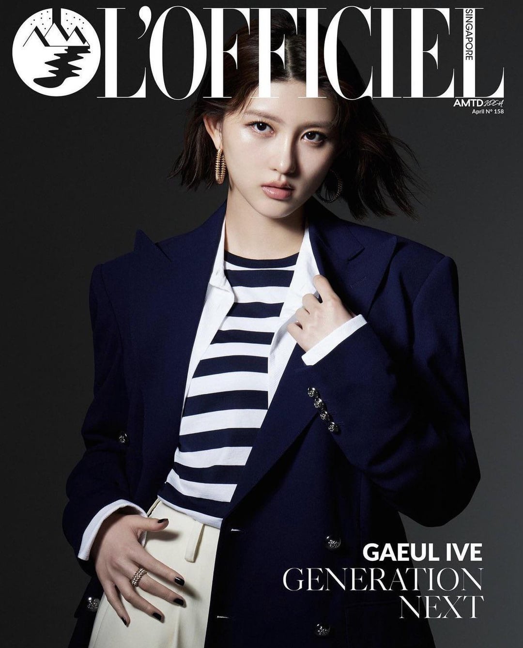 230412 Gaeul for L’Officiel Singapore Second Cover (April 2023 Issue