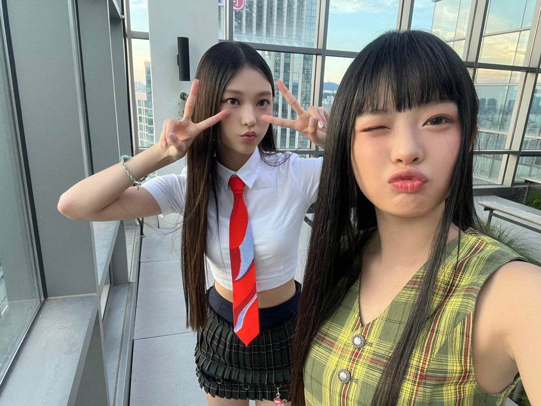230515 Hanni Twitter Update (with Haerin) - PTKOREA