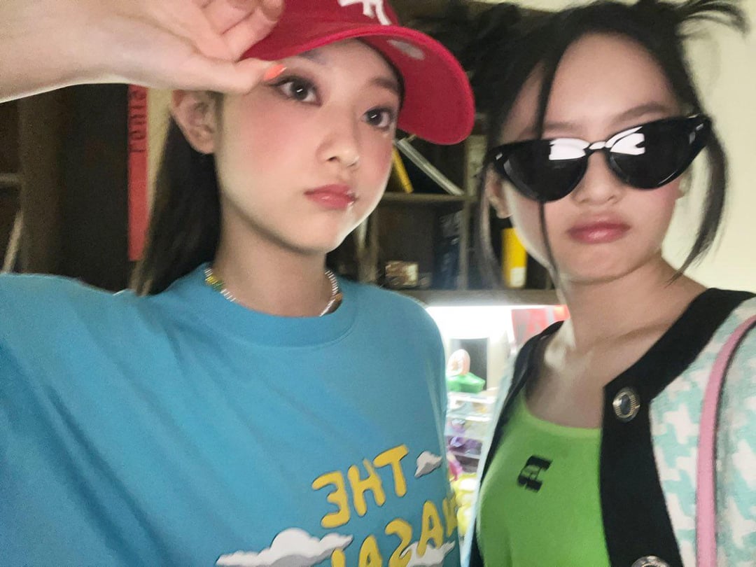 230515 Hanni Twitter Update (with Haerin) - PTKOREA