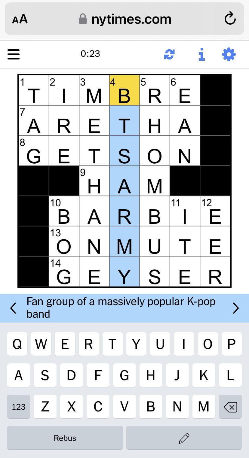 Today’S Nyt Mini Crossword Answers (August 12) – Get The Advantage! - hz5qzdc