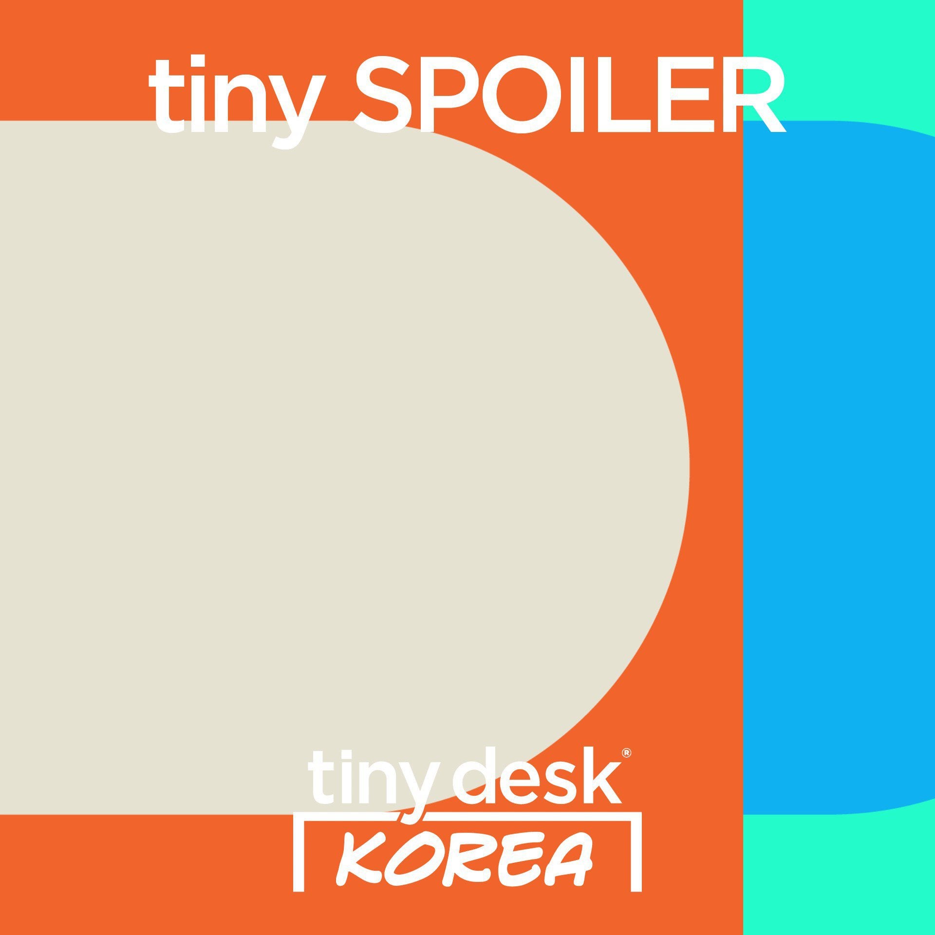 230911 Tiny Desk Korea V is the next artist on Tiny Desk Korea, and