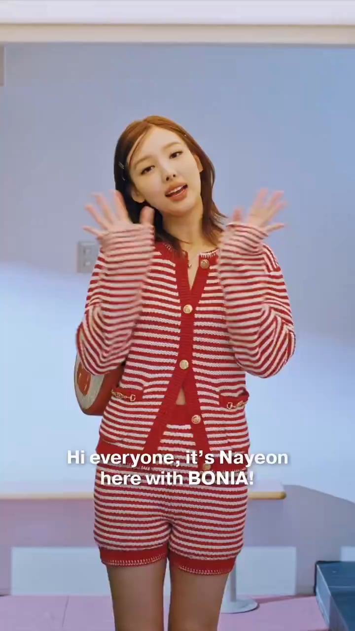 240102 BONIA Twitter Update Nayeon from global group TWICE