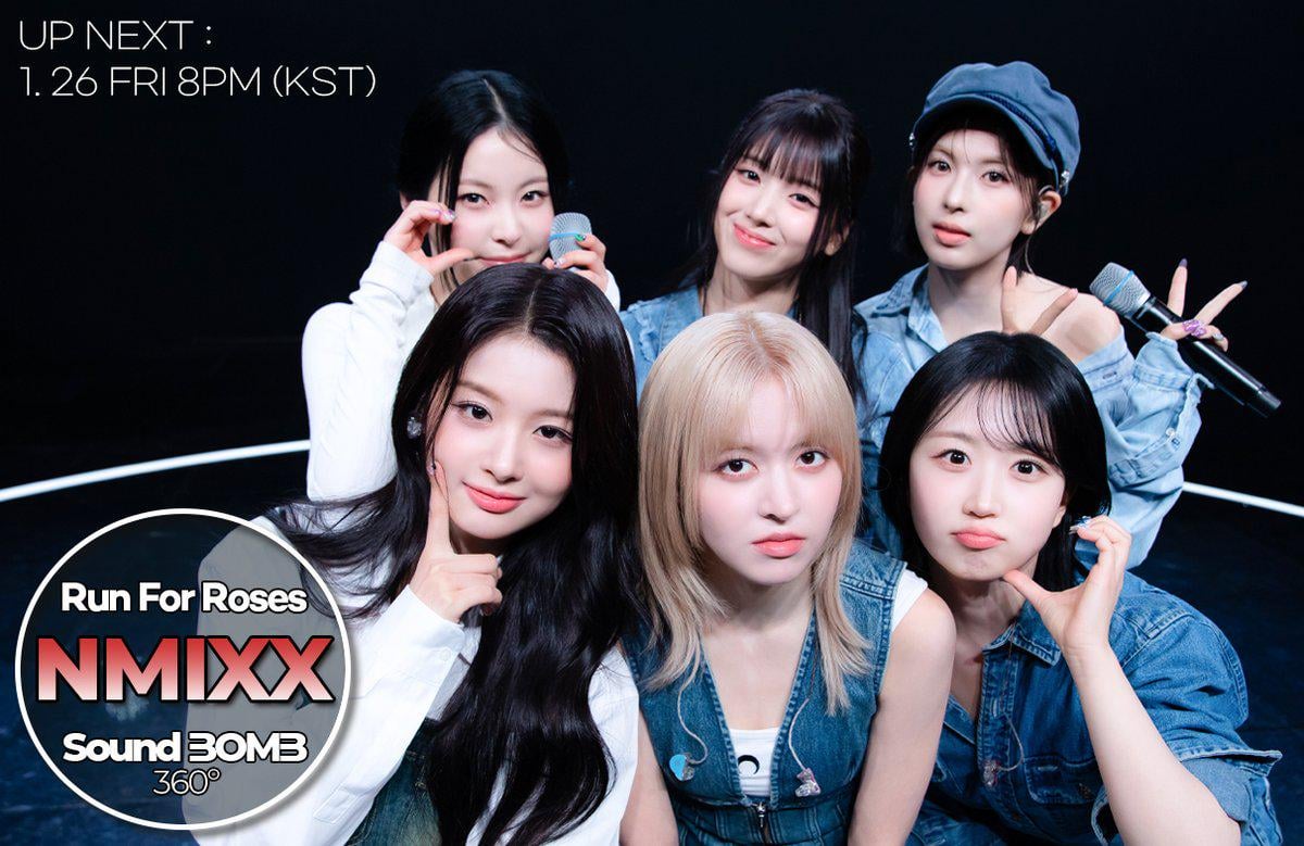 240125 NMIXX - Run For Roses (SBS Inkigayo - Sound BOMB 360˚ - Teaser