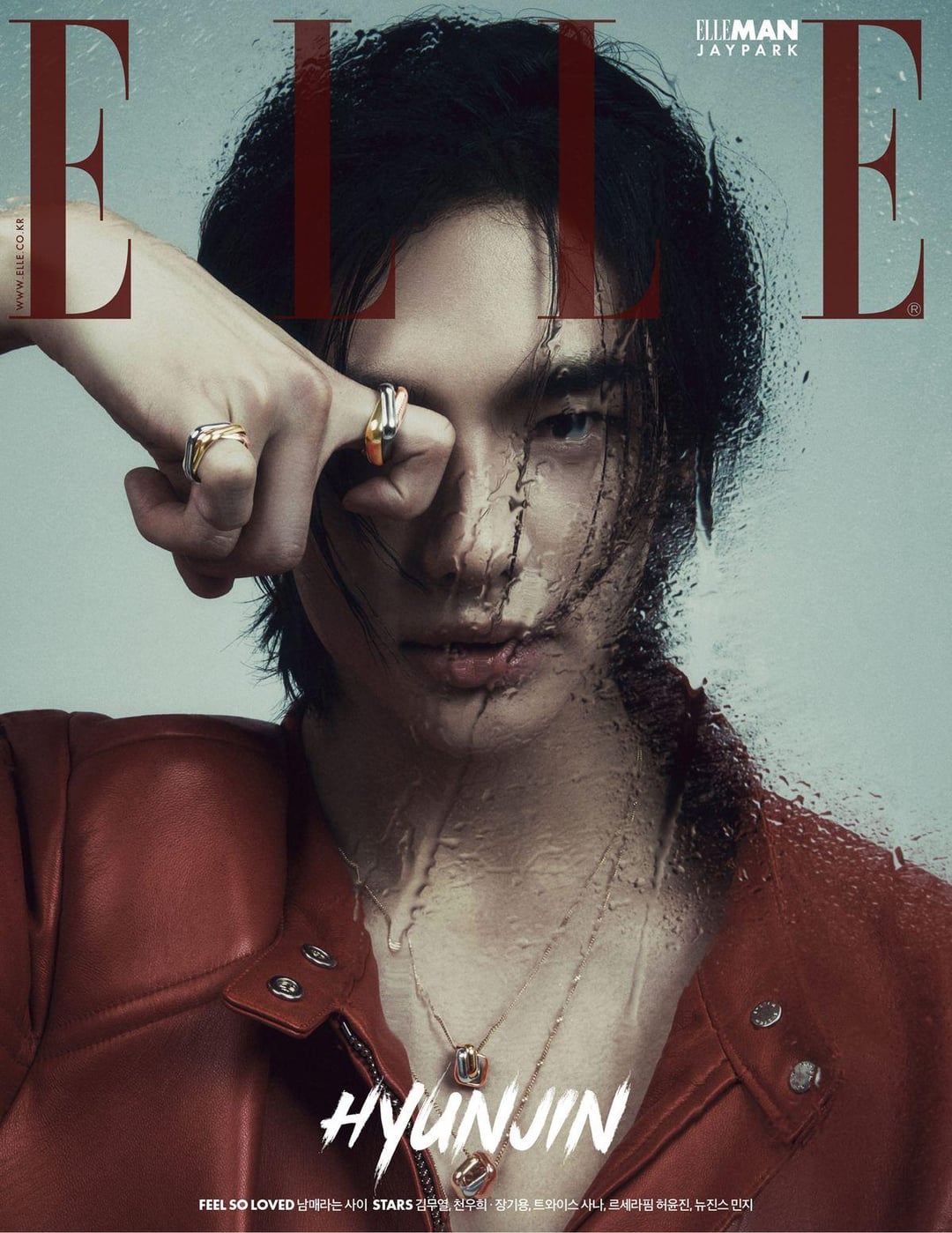 Stray Kids Hyunjin Elle Korea (May 2024 magazine covers) PTKOREA