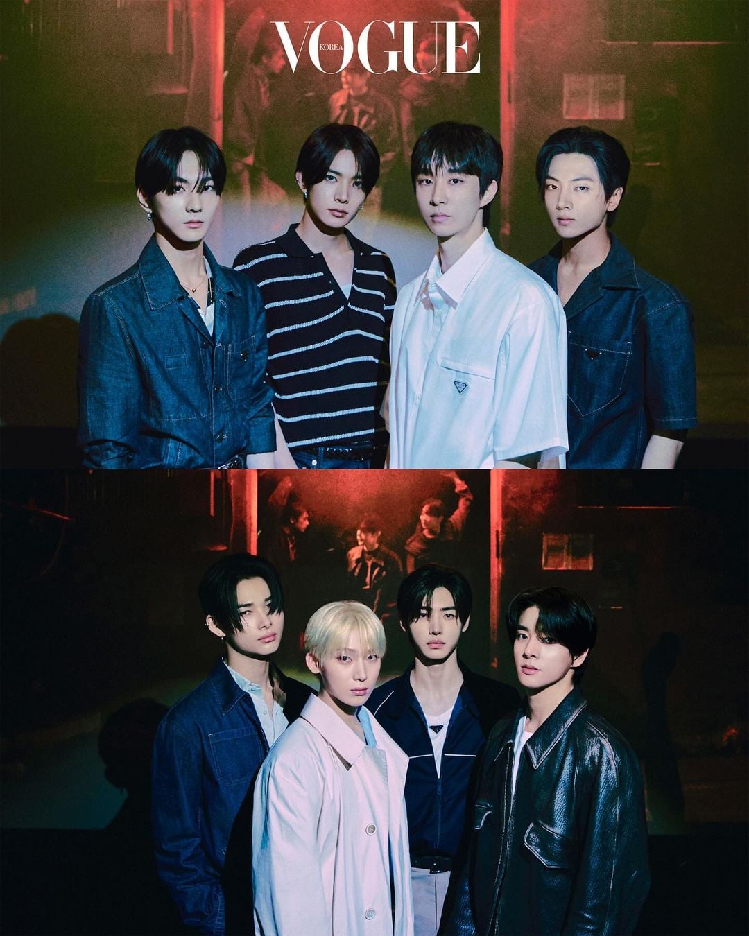 240626 Vogue Korea Instagram: ENHYPEN with Lee Choong Hyun @ Prada ...